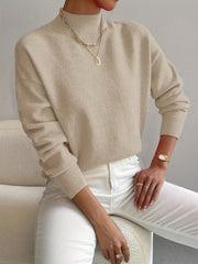 Harper | Soft Mock-Neck Sweater