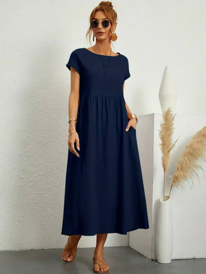 Ursina™ | Women's Fluid Midi Dress