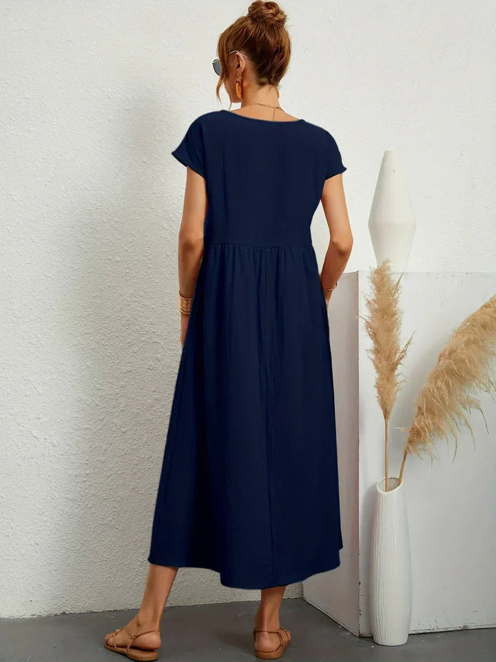 Ursina™ | Women's Fluid Midi Dress