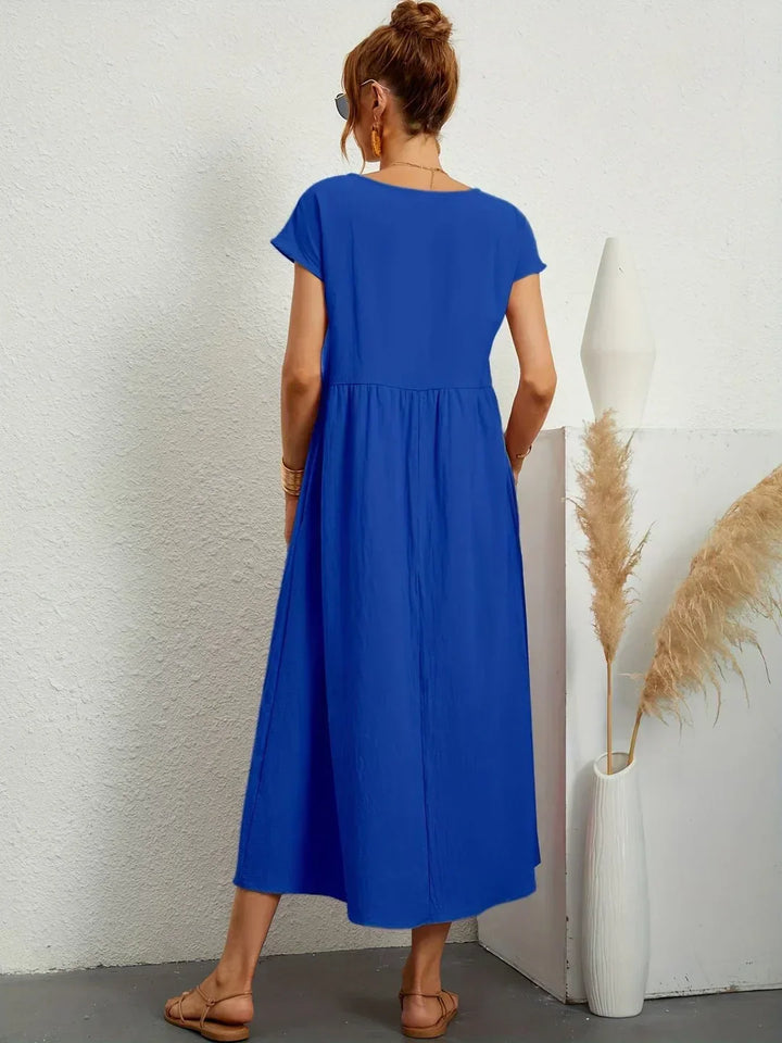 Ursina™ | Women's Fluid Midi Dress
