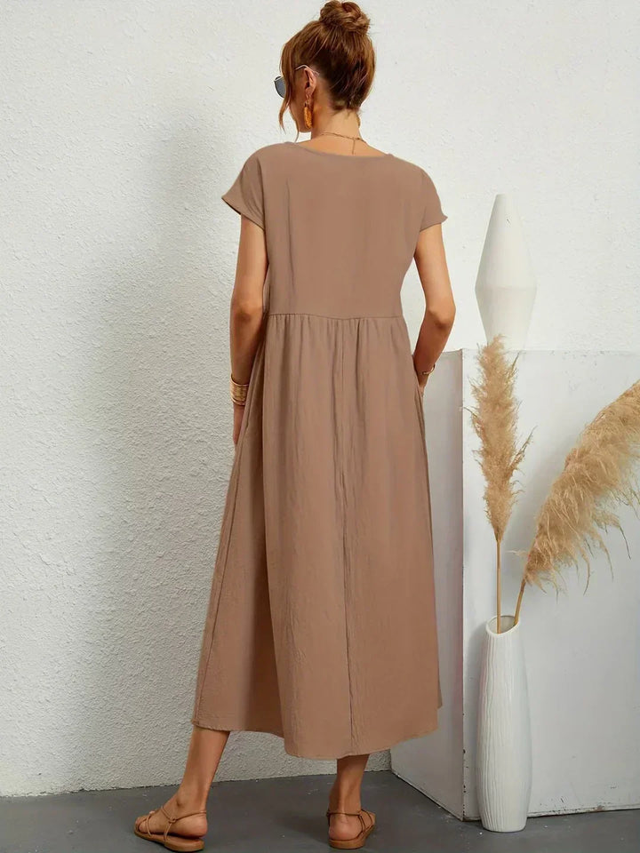 Ursina™ | Women's Fluid Midi Dress