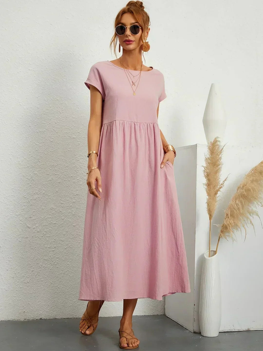 Ursina™ | Women's Fluid Midi Dress
