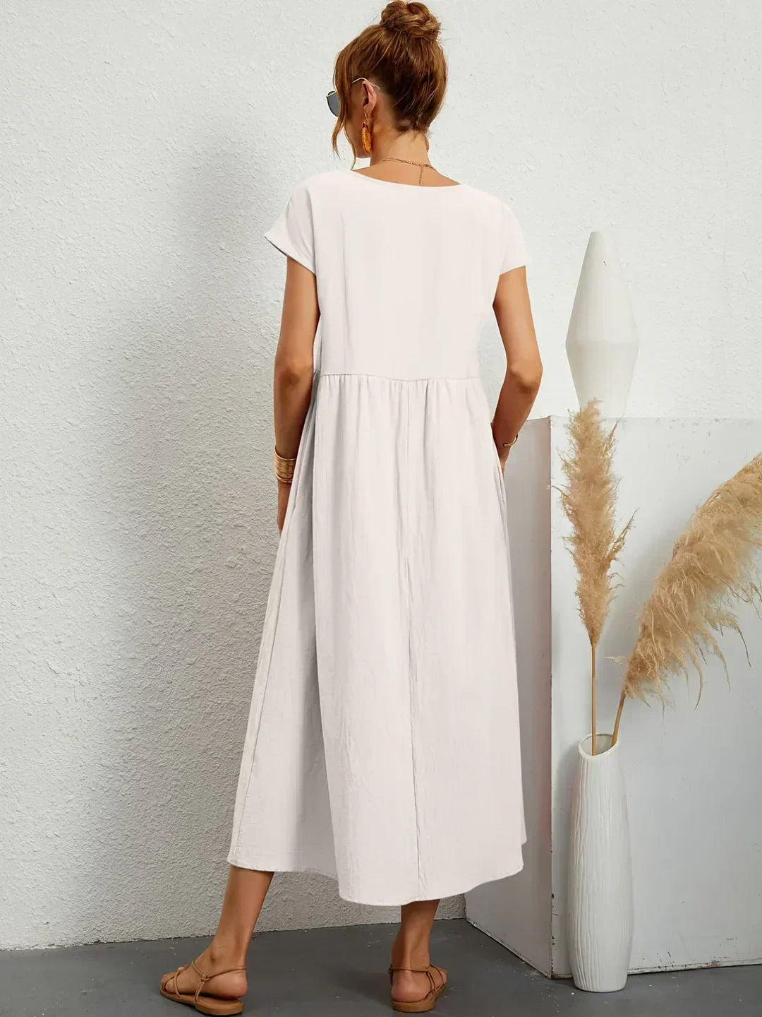 Ursina™ | Women's Fluid Midi Dress