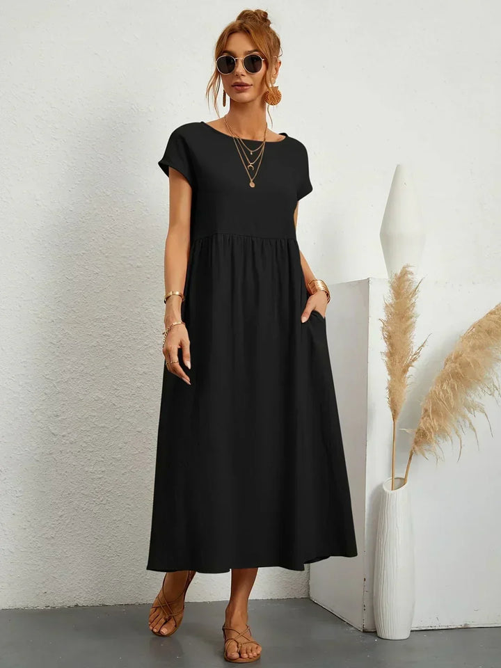 Ursina™ | Women's Fluid Midi Dress