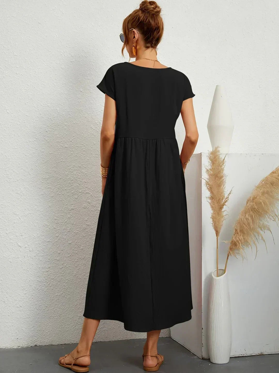 Ursina™ | Women's Fluid Midi Dress