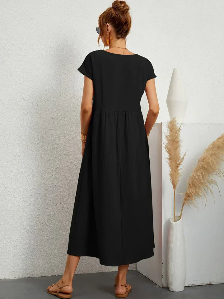 Ursina™ | Women's Fluid Midi Dress