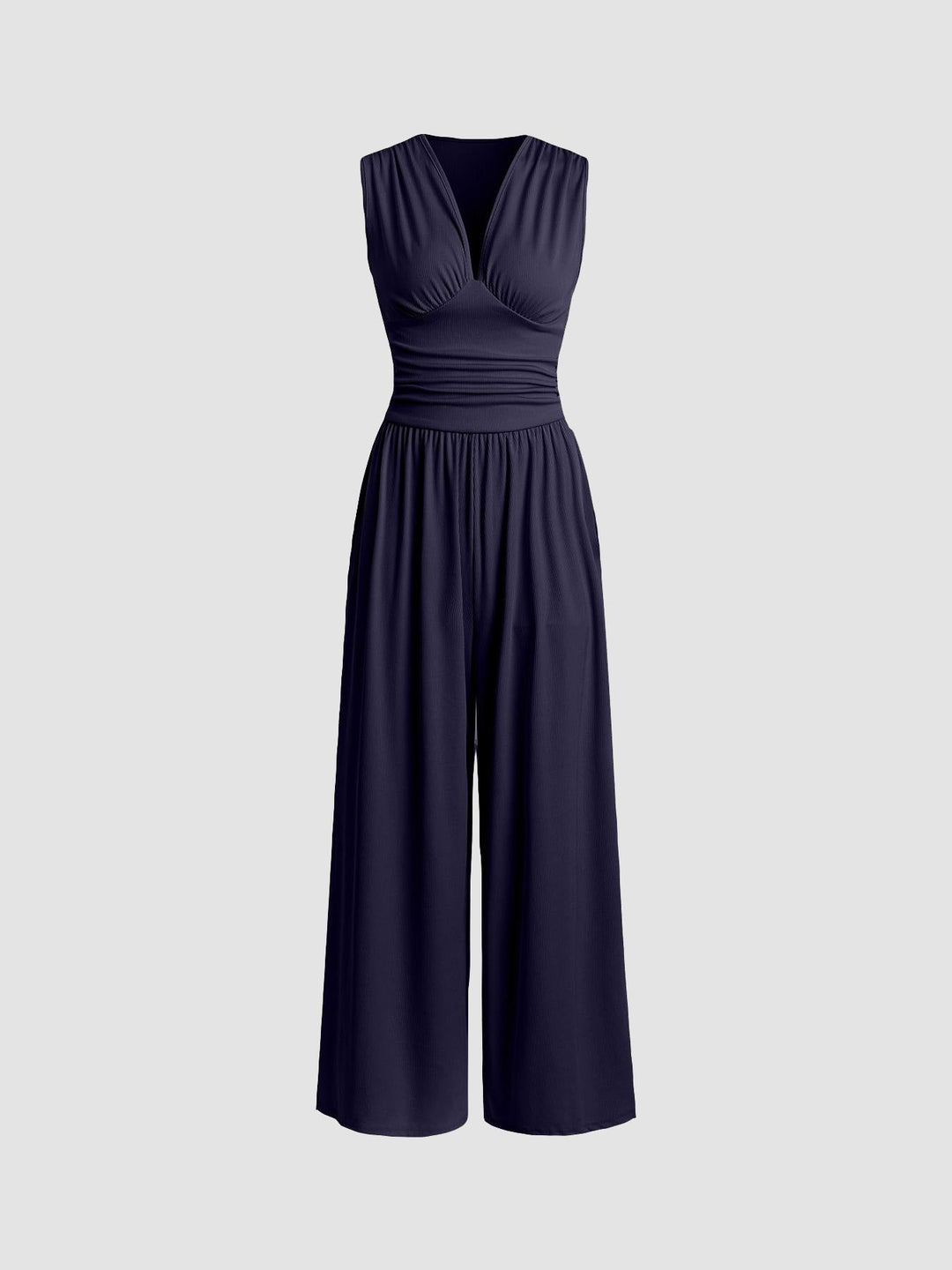 Charity™ | Sleeveless Wide-Leg Jumpsuit
