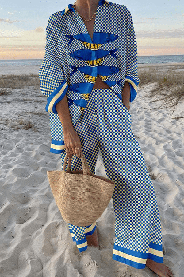 YAIZA™ | RELAXED TROUSER SET