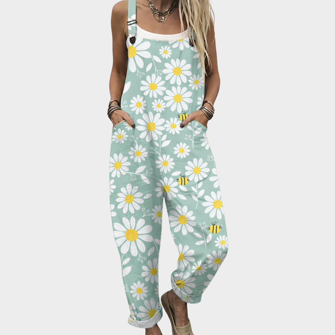 Comforta™ | Women's Printed Overalls