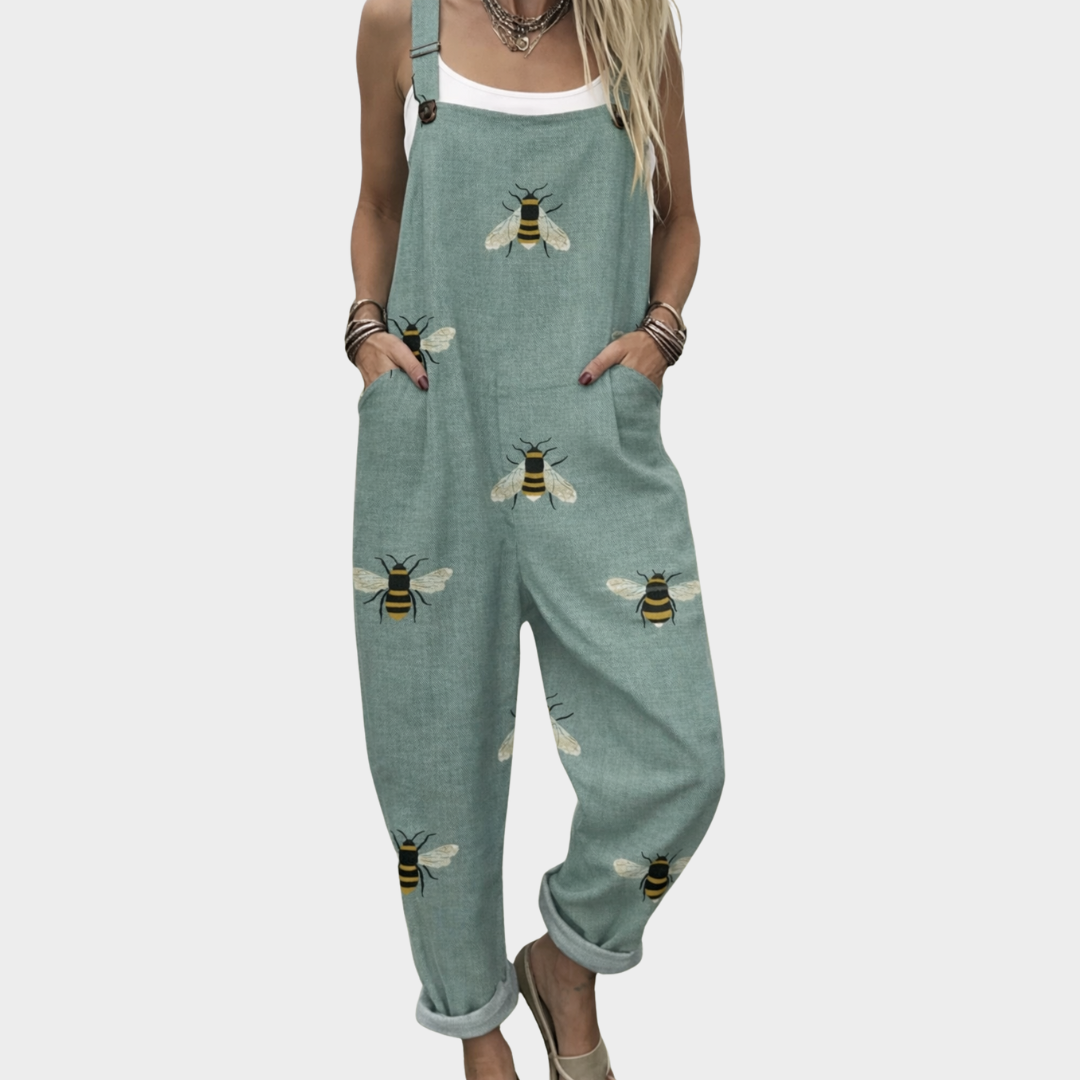 Comforta™ | Women's Printed Overalls