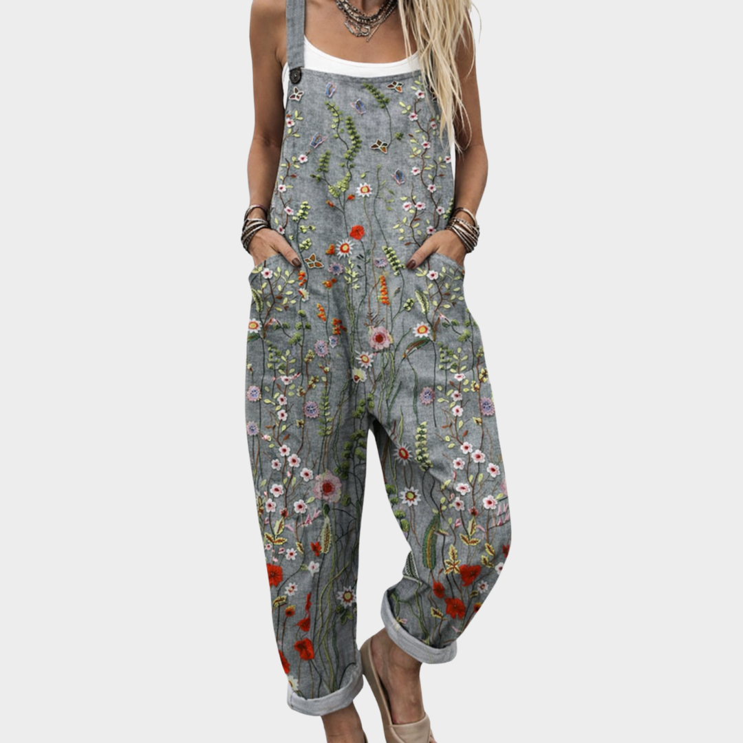 Comforta™ | Women's Printed Overalls