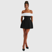 Malory | Elegant Bow Dress