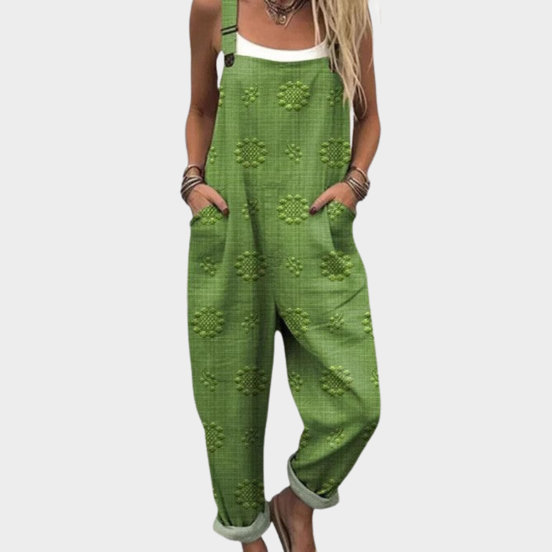 Comforta™ | Women's Printed Overalls