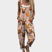 Comforta™ | Women's Printed Overalls