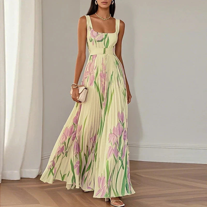 Oriah™ | Women's Floral A-Line Maxi Dress