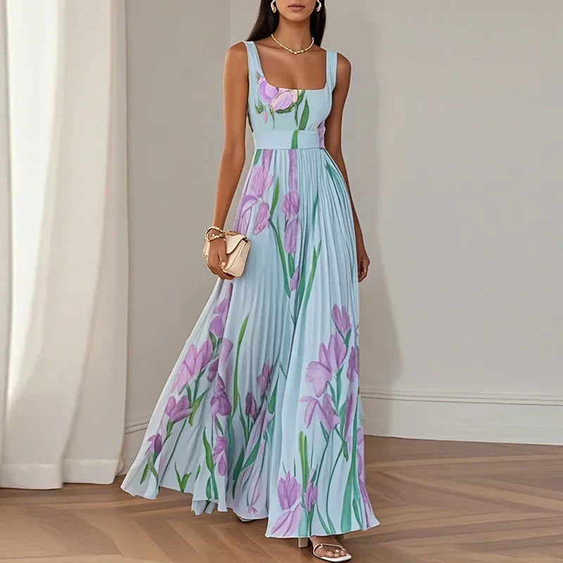 Oriah™ | Women's Floral A-Line Maxi Dress