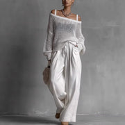 Claribel™ | Off-Shoulder Wide-Leg Set