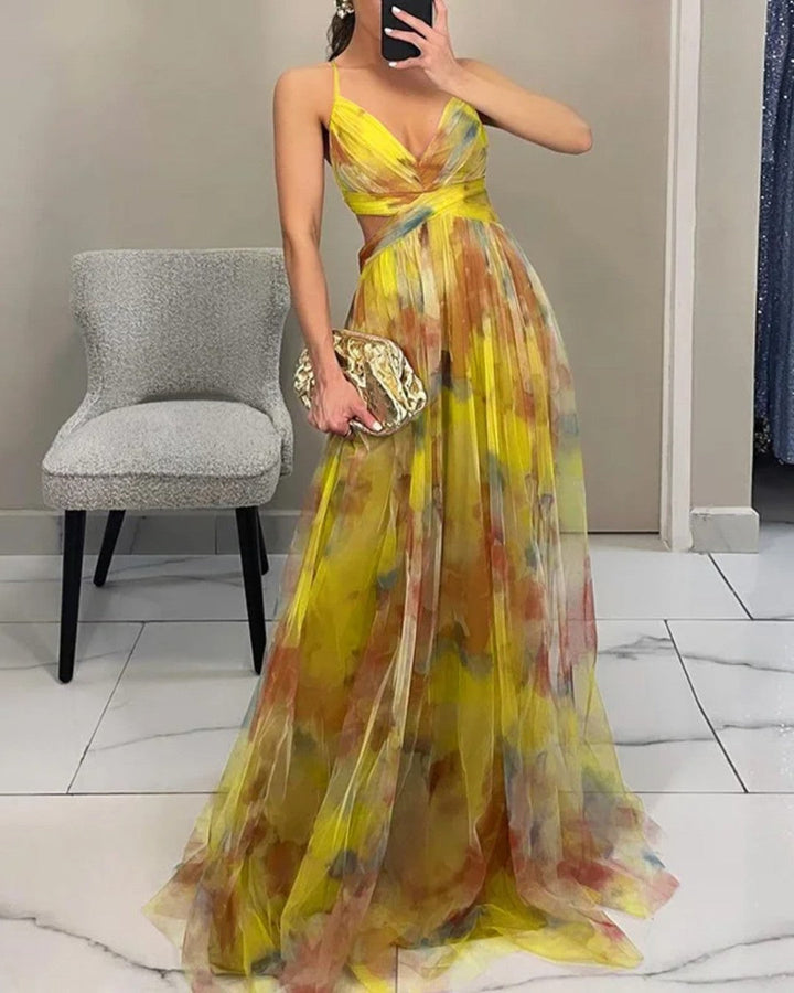 Giselle™ | Women's Floral Print Maxi Dress