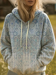 Ivelyne | Paisley Print Hoodie