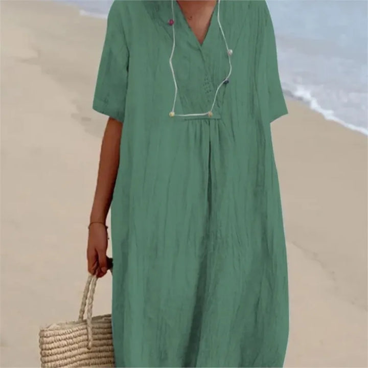 Silvana™ | Women's Relaxed Textured Maxi Dress