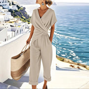 Andrea Wrap Two-Piece Set