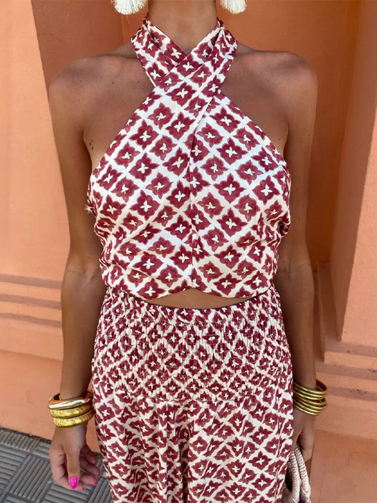 Elsa™ | Off-the-Shoulder Two-Piece Set