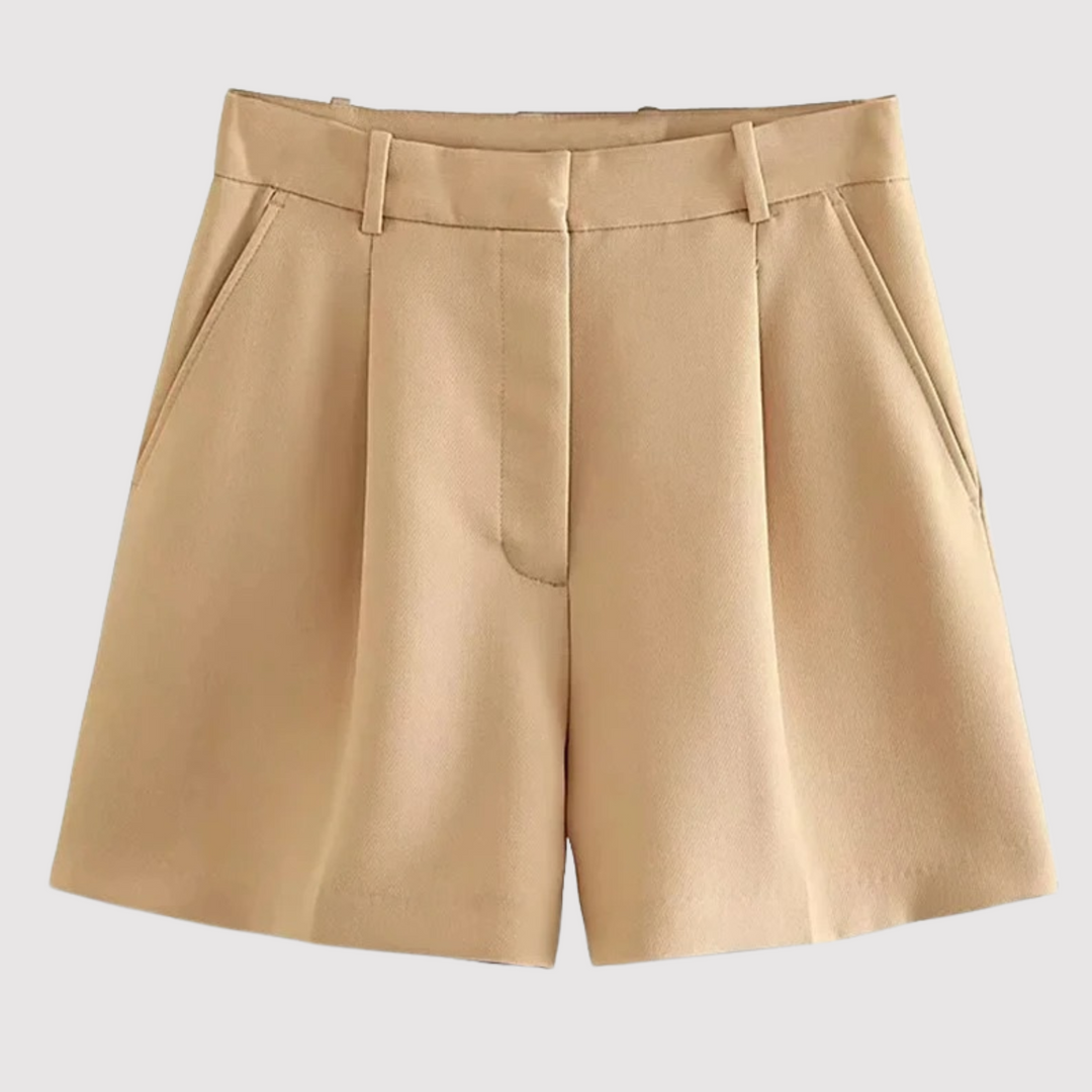 Raphaela | Luxury pleated shorts