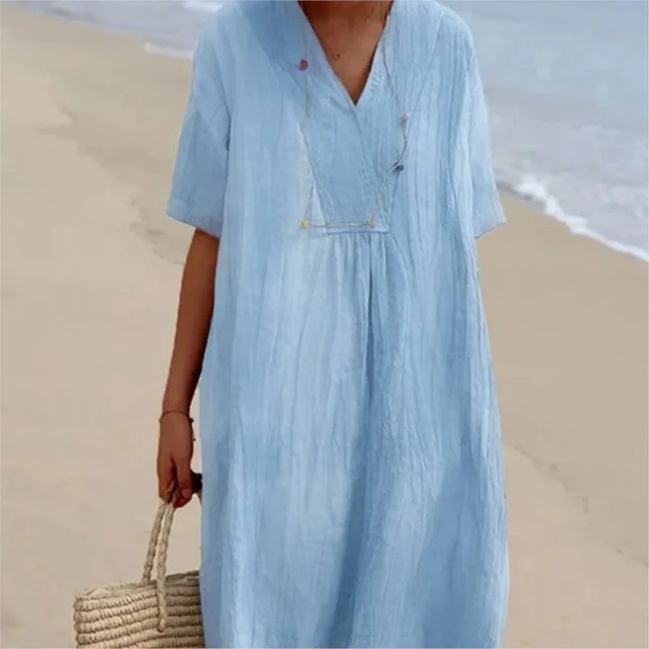 Silvana™ | Women's Relaxed Textured Maxi Dress