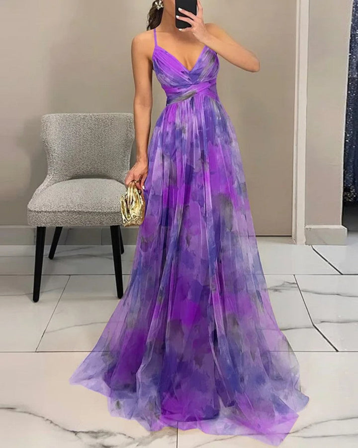 Giselle™ | Women's Floral Print Maxi Dress