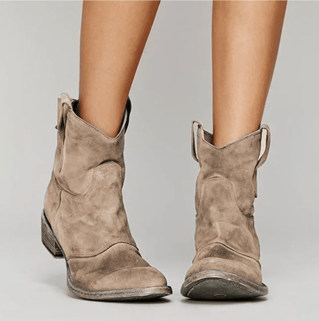 Reva™ | Western Pull-On Ankle Boots