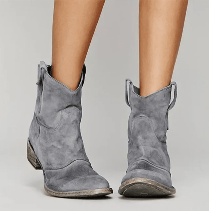 Reva™ | Western Pull-On Ankle Boots
