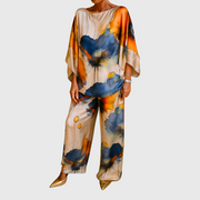 Maelora™ | Satin Two-Piece Women's Set