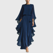 Aurelia | Elegant Flowing Evening Jumpsuit