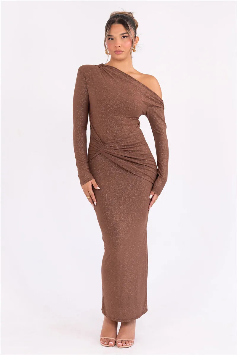 Alina | Sparkling maxi dress