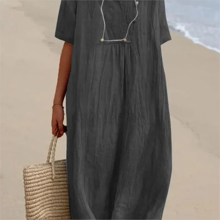Silvana™ | Women's Relaxed Textured Maxi Dress