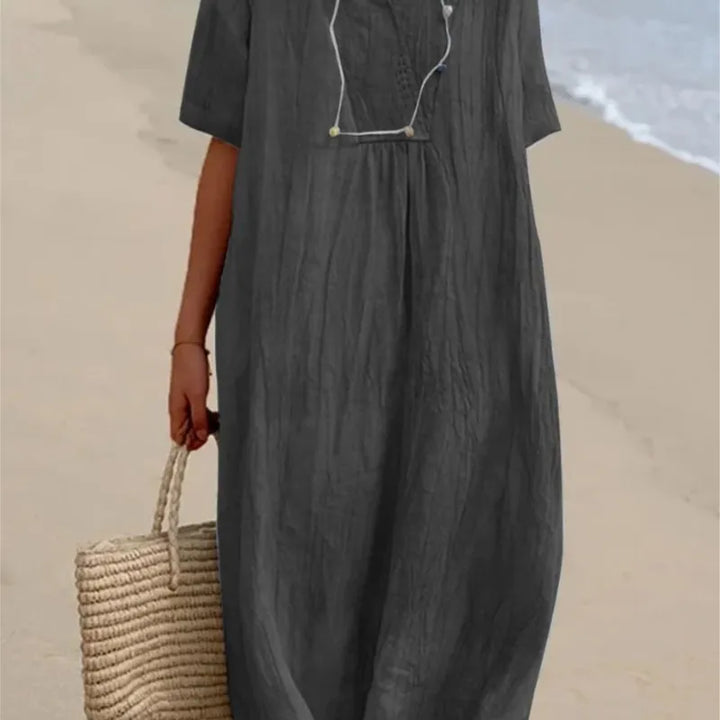 Silvana™ | Women's Relaxed Textured Maxi Dress