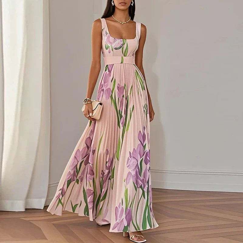 Oriah™ | Women's Floral A-Line Maxi Dress