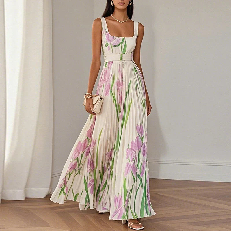 Oriah™ | Women's Floral A-Line Maxi Dress