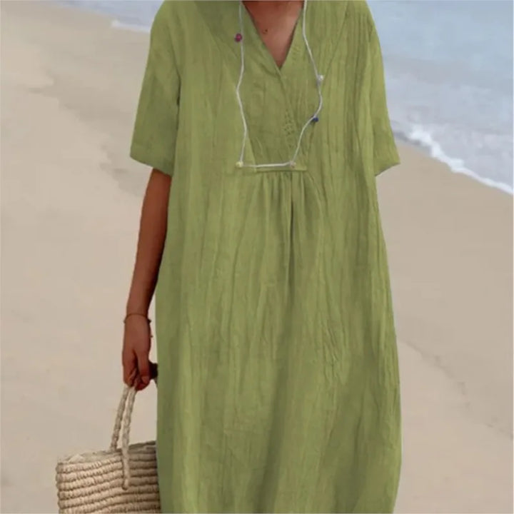 Silvana™ | Women's Relaxed Textured Maxi Dress