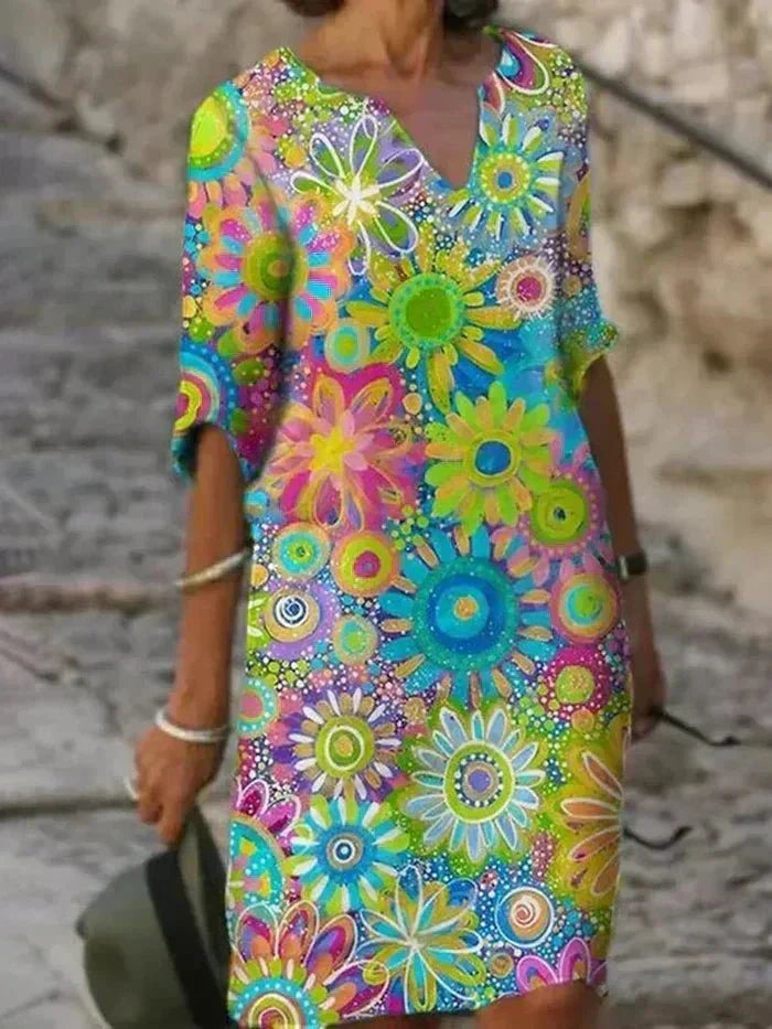 Anouk™ | Women's Vibrant Floral Maxi Dress