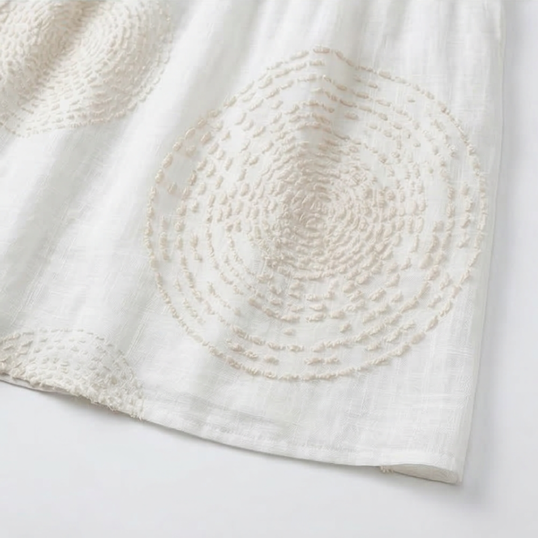 Women's Embroidered Casual Summer Dress