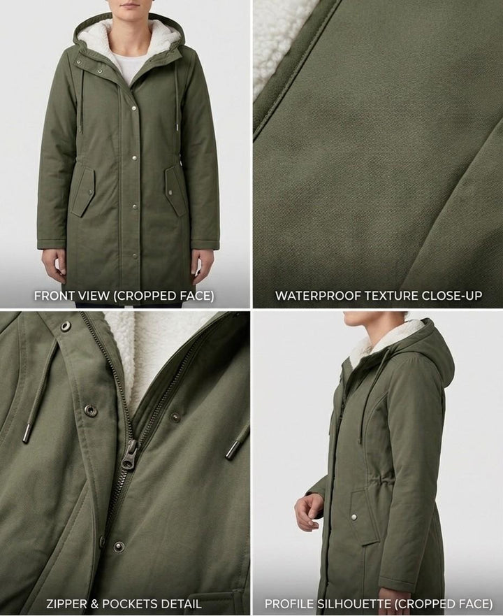 Beverley Cozy Hooded Weatherproof Coat