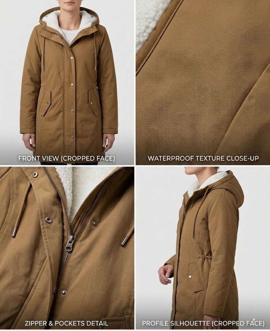 Beverley Cozy Hooded Weatherproof Coat