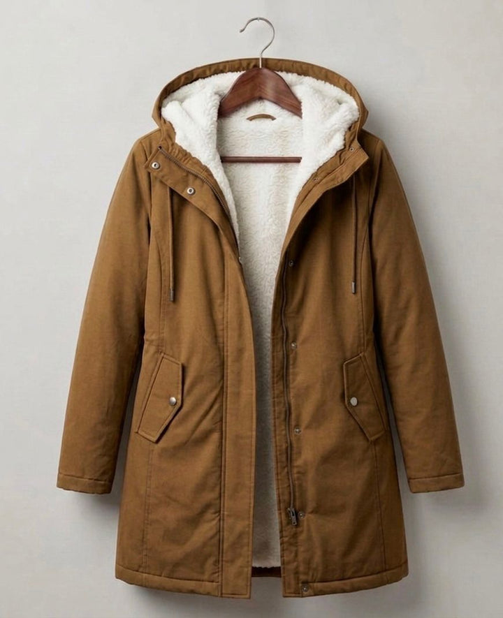 Vexana Cozy Hooded Weatherproof Coat