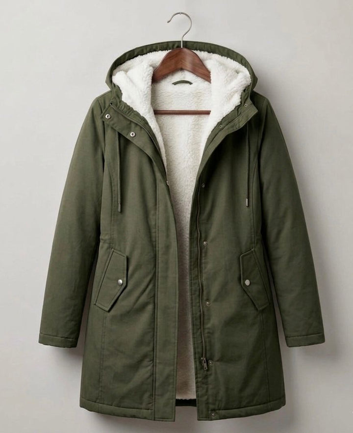 Rosamund Cozy Hooded Weatherproof Coat