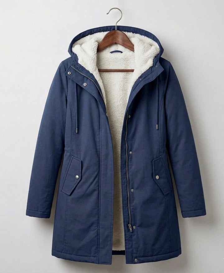 Minerva Cozy Hooded Weatherproof Coat