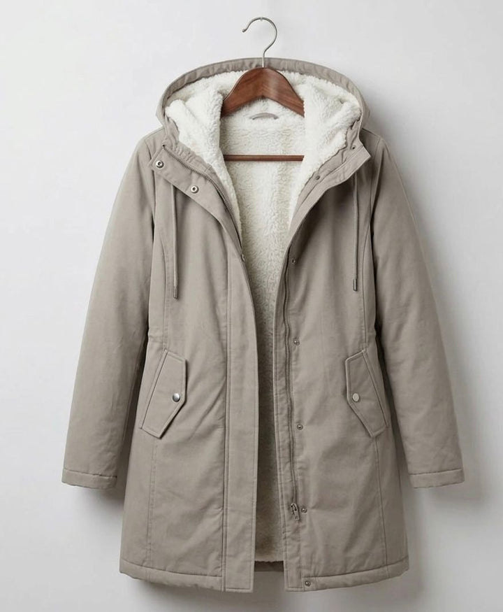 Minerva Cozy Hooded Weatherproof Coat