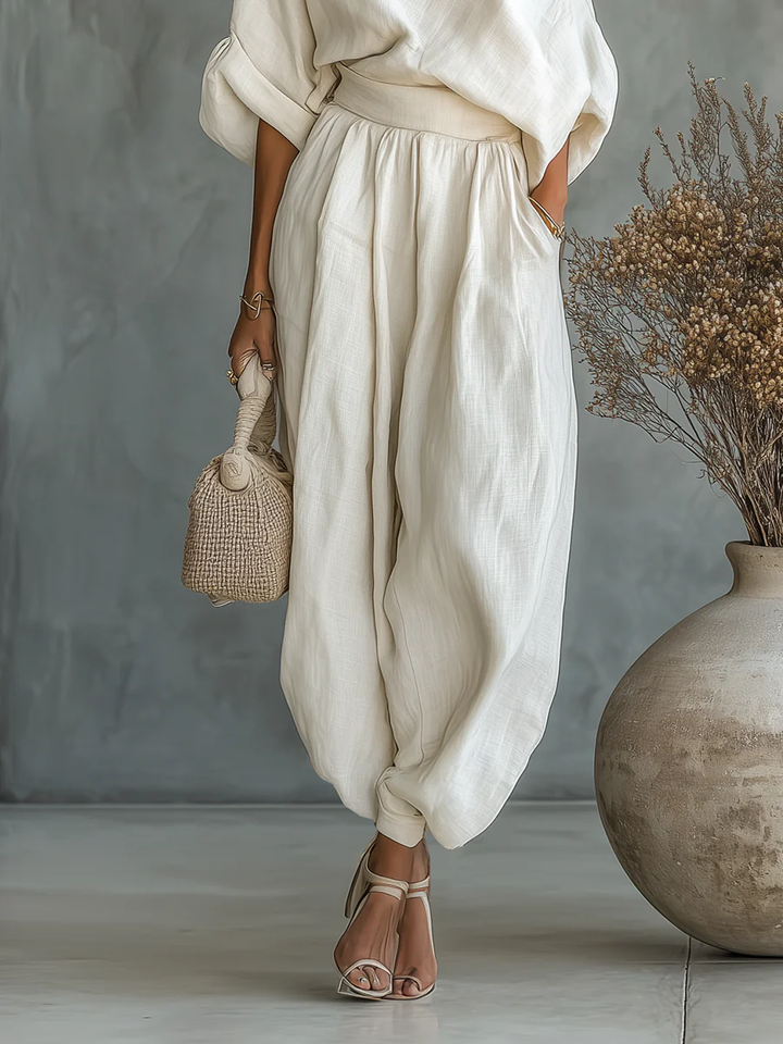 Ariadna | Off-the-Shoulder Two-Piece Set
