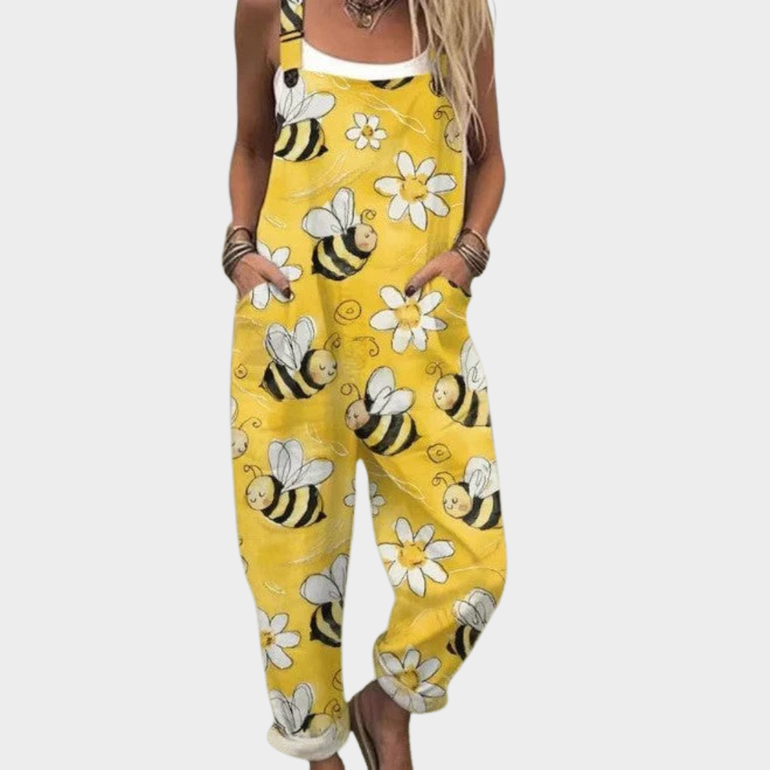 Comforta™ | Women's Printed Overalls