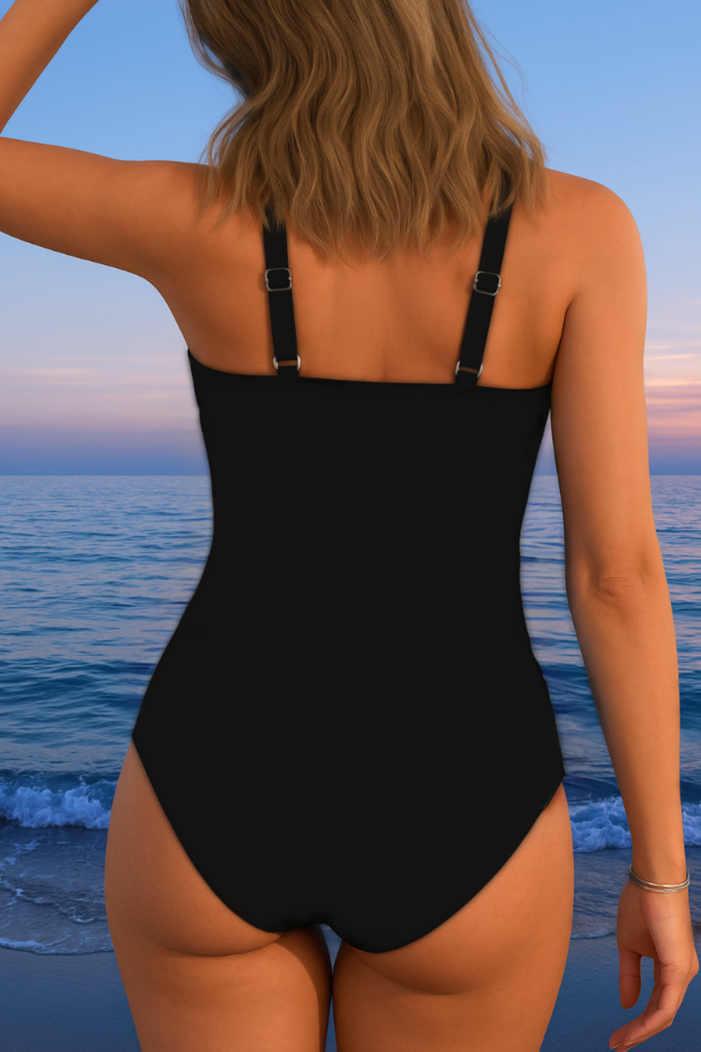 Éloria – Elegant Swimsuit with a Colorful Print